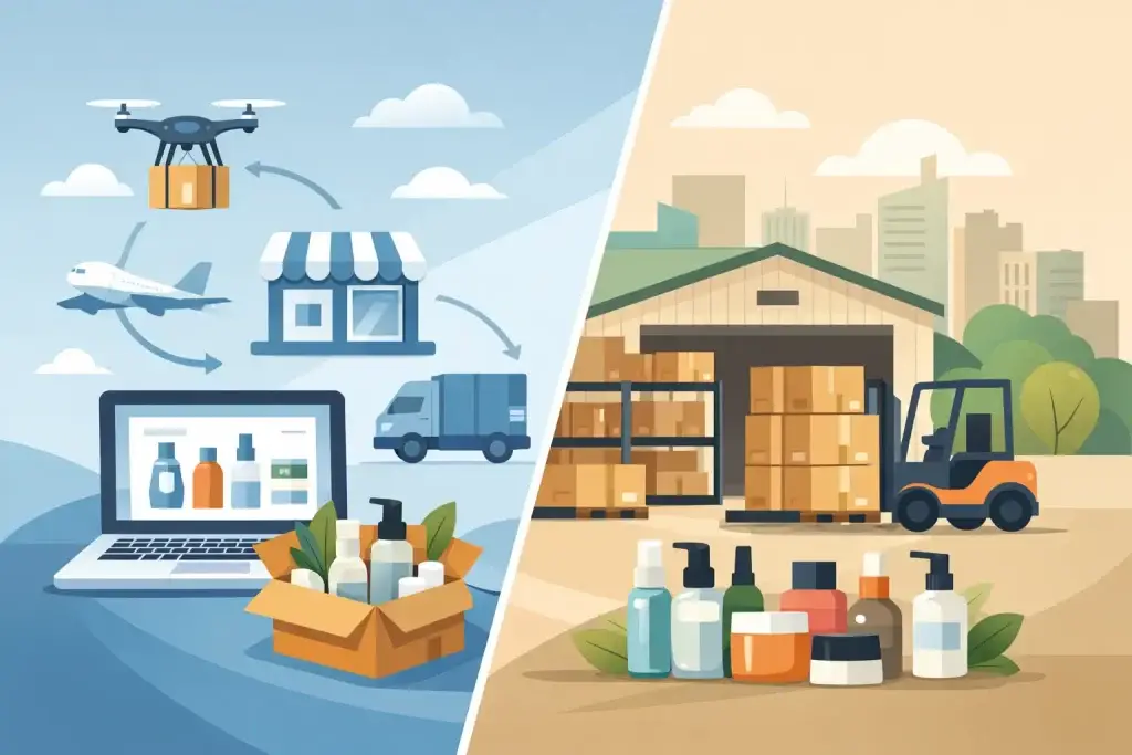 Dropshipping vs Wholesale Skincare