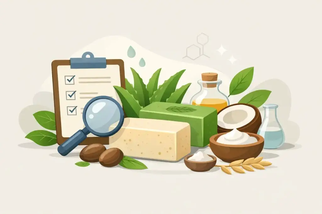 Eczema Soap Bar Ingredient Checklist