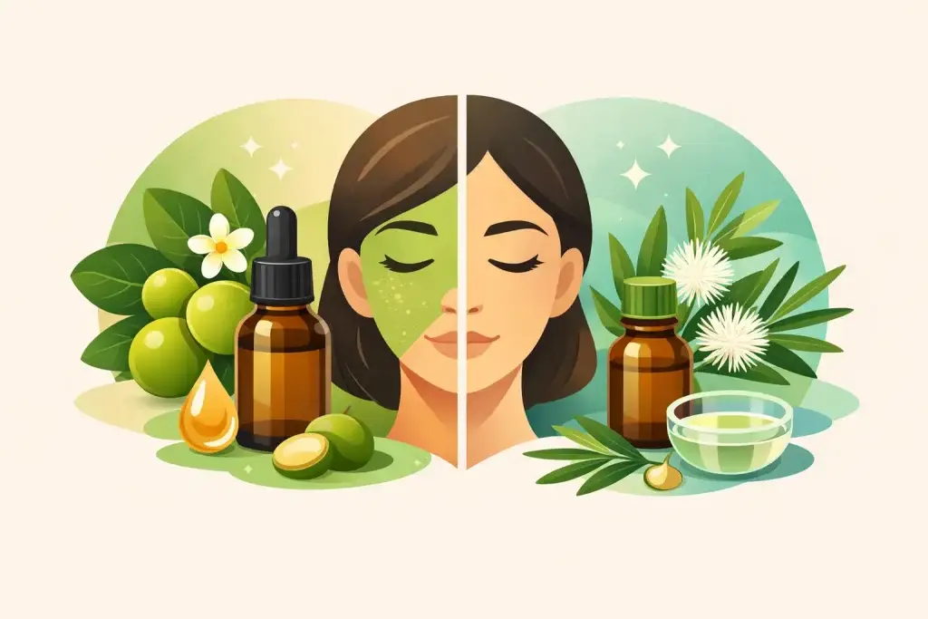 Tamanu Oil vs Tea Tree for Clearer Skin