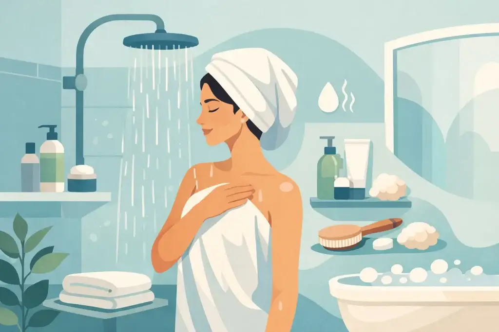 How to Build an Eczema Shower Routine That Calms