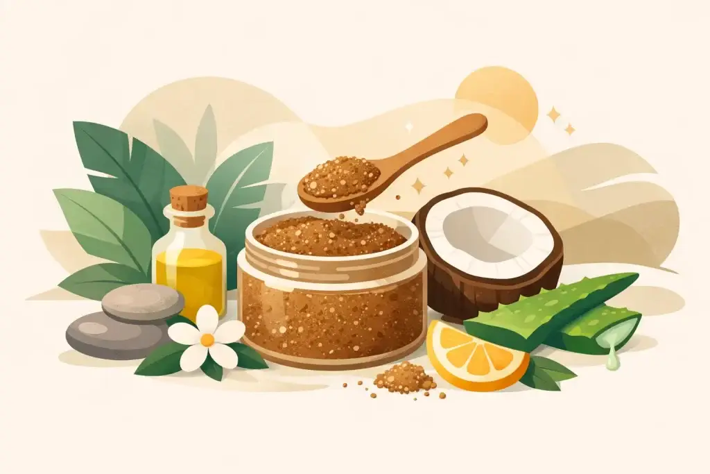 Organic Body Scrub for Rough Skin That Works