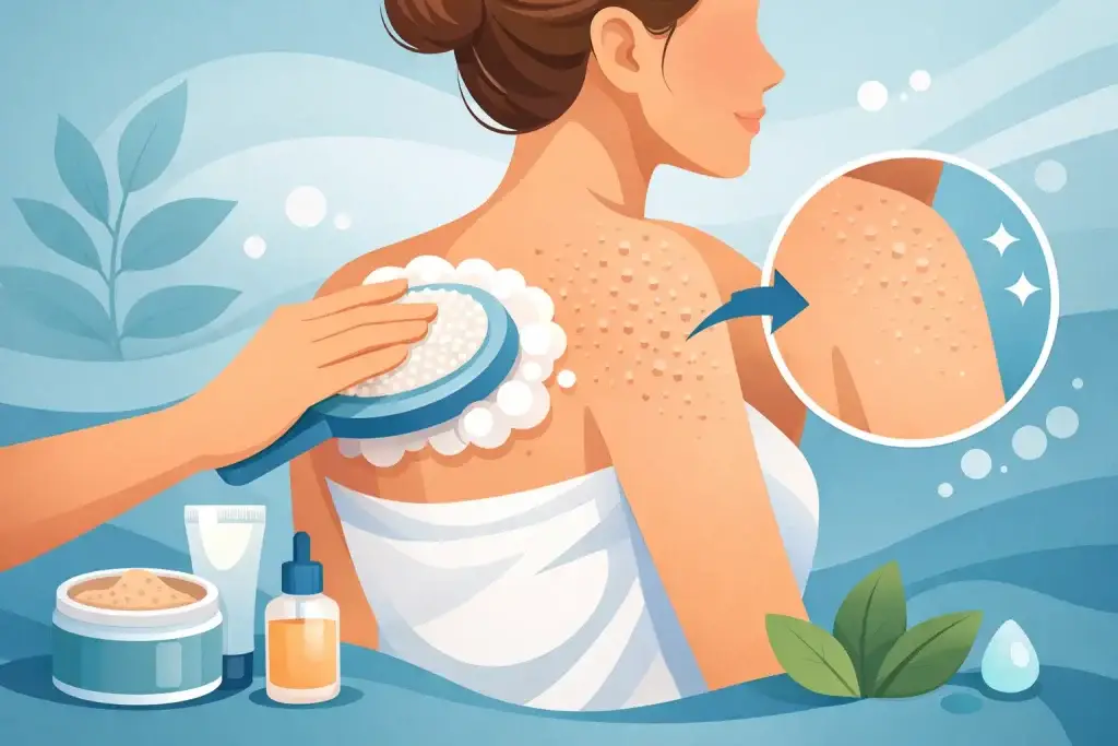 How to Exfoliate Keratosis Pilaris Without Irritation