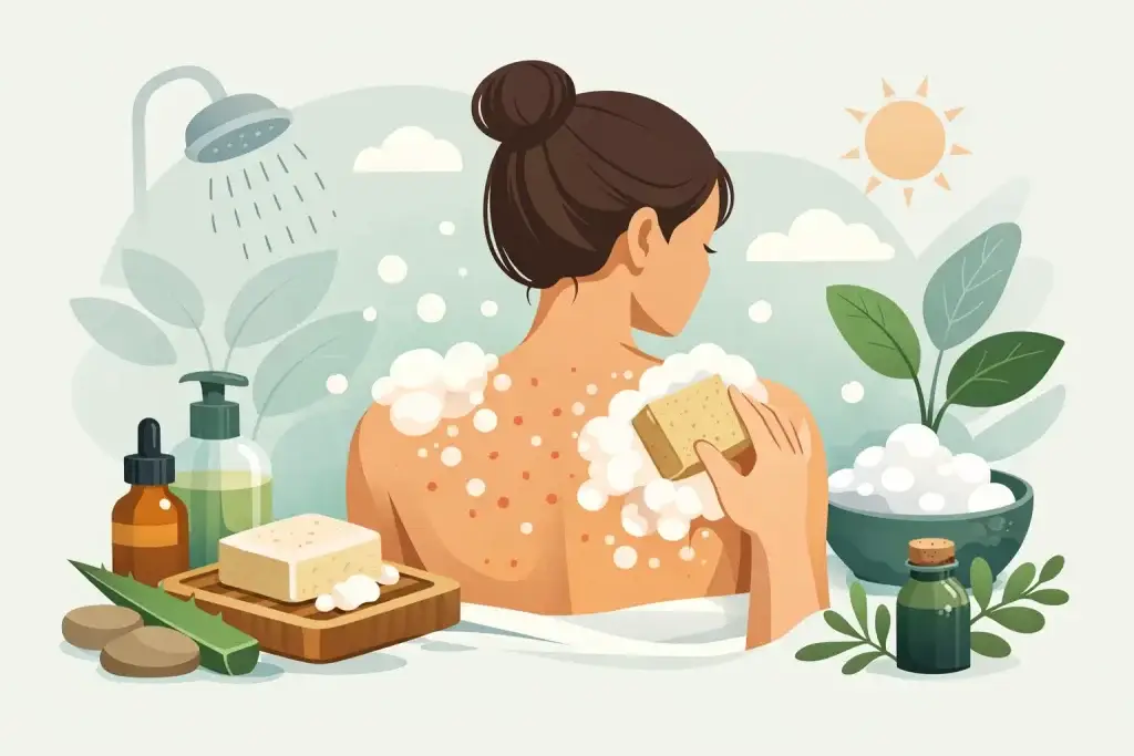 Natural Soap for Back Acne: What Actually Helps