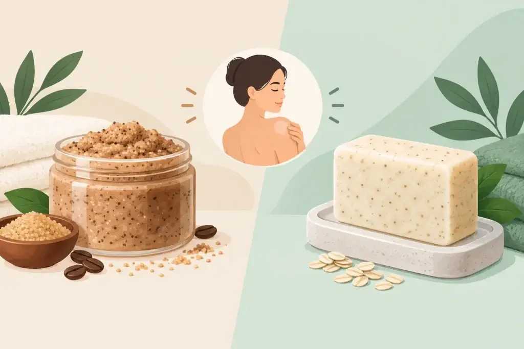 Body Scrub or Exfoliating Soap: Which Is Better?