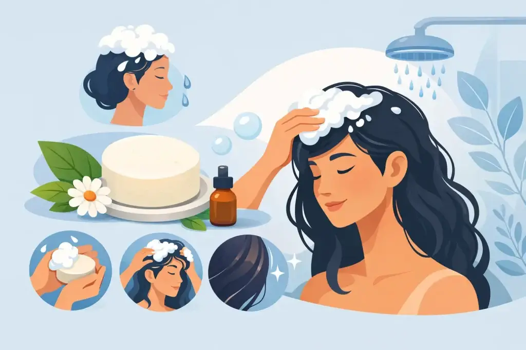 How to Use Shampoo Bar Correctly for Healthy Hair