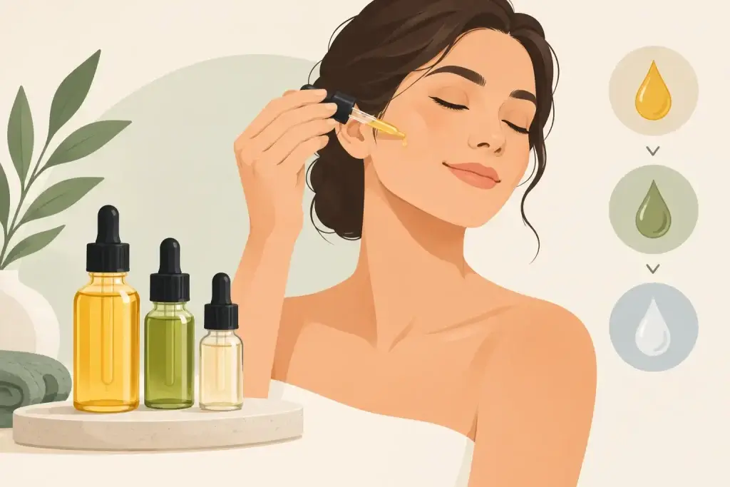 How to Layer Facial Oils for Healthy Skin